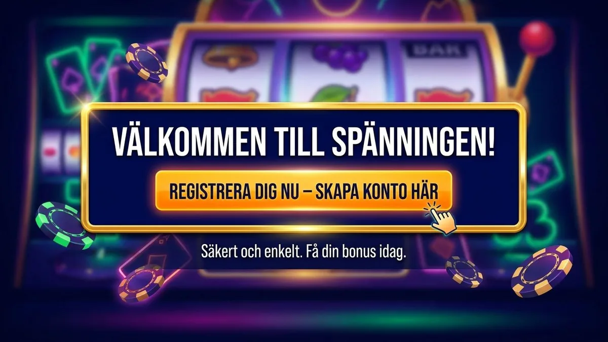 Registrera dig med bonus